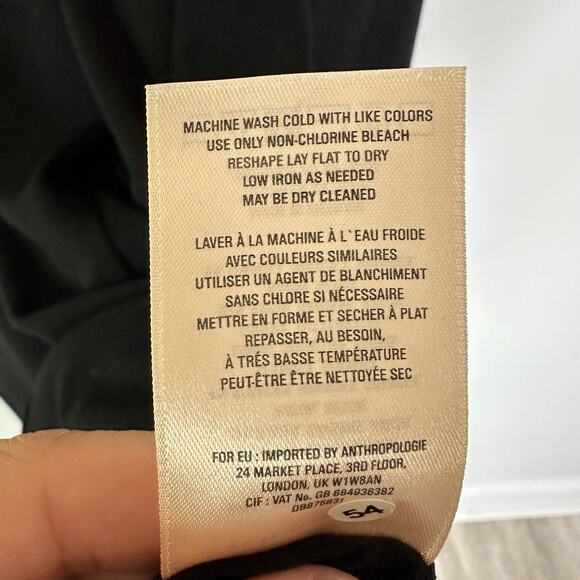 Anthropologie’s Maeve Lincoln Center Dress in Black - Picture 6 of 10